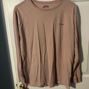 Columbia Soft Pink Crew Neck Shirt